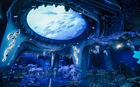 星空海洋 [ 最大35桌 · 高5.8m · 2个柱子 · 低消1399 ]