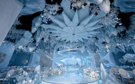 冰雪奇缘 [ 最大35桌 · 高5.8m · 6个柱子 · 低消1399 ]